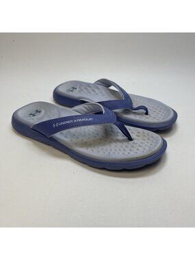 Under Armour Ignite Pro Marbella Sandal Purple Starlight / Celeste Wom Sz 8